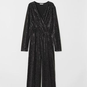 H&M glittery jumpsuit ✨